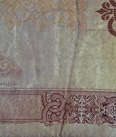 рис. водяний знак (реверс 2 гривні 1992 Україна)
