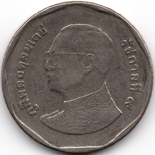 Аверс 5 батів 2011