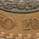 рис. 5 (Реверс 10 песо 2000 Мексика)