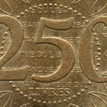 Рис. 5 (Реверс 250 ліврів 2009 Ліван)