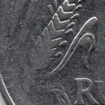 Рис. 9 ( Реверс 1 рупія 2002 Індія)