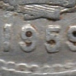 Рис. 5 (Аверс 15 мунгу 1959 Монголія)