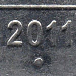 Рис. 4 ( Аверс 2 рупії 2011 Індія)