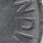 Рис. 4 ( Аверс 2 рупії 2015 Індія)