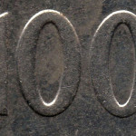 Рис. 6 (Реверс 100 вон 1997 Південна Корея)
