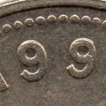 Рис. 7 (Реверс 50 вон 1997 Південна Корея)