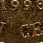 Рис. 7 (Реверс 10 центів 1998 Гонконг)