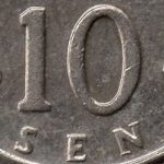 Рис. 3 (Аверс 10 сенів 1998 Малайзія)
