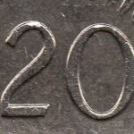 Рис. 4 (Аверс 20 центів 1997 Сінгапур)