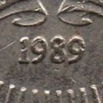 Рис. 6 (Реверс 10 центів 1989 Сінгапур)
