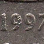 Рис. 6 (Реверс 20 центів 1997 Сінгапур)